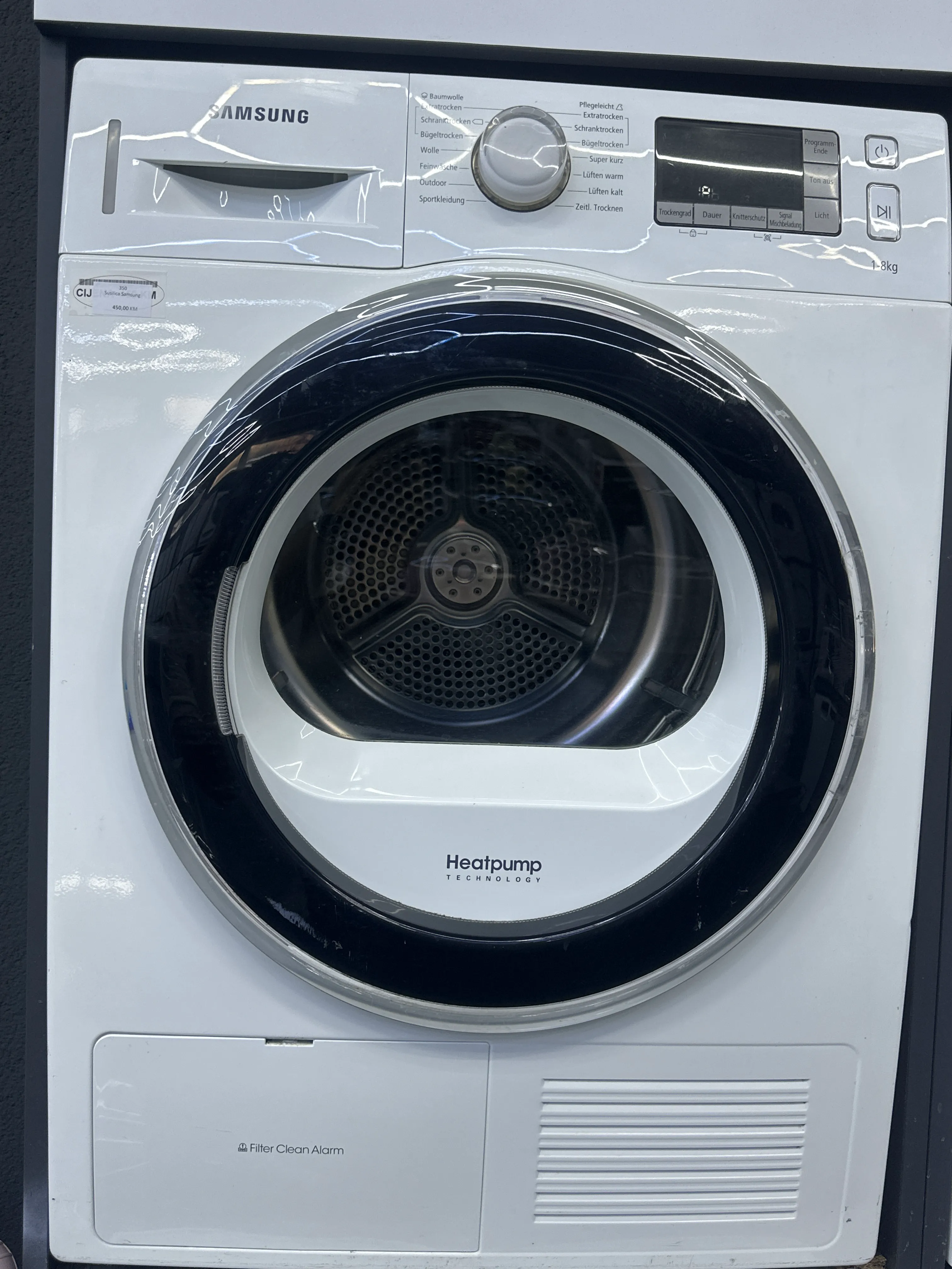 Sušilica SAMSUNG DV80F5EBHGW/EG
