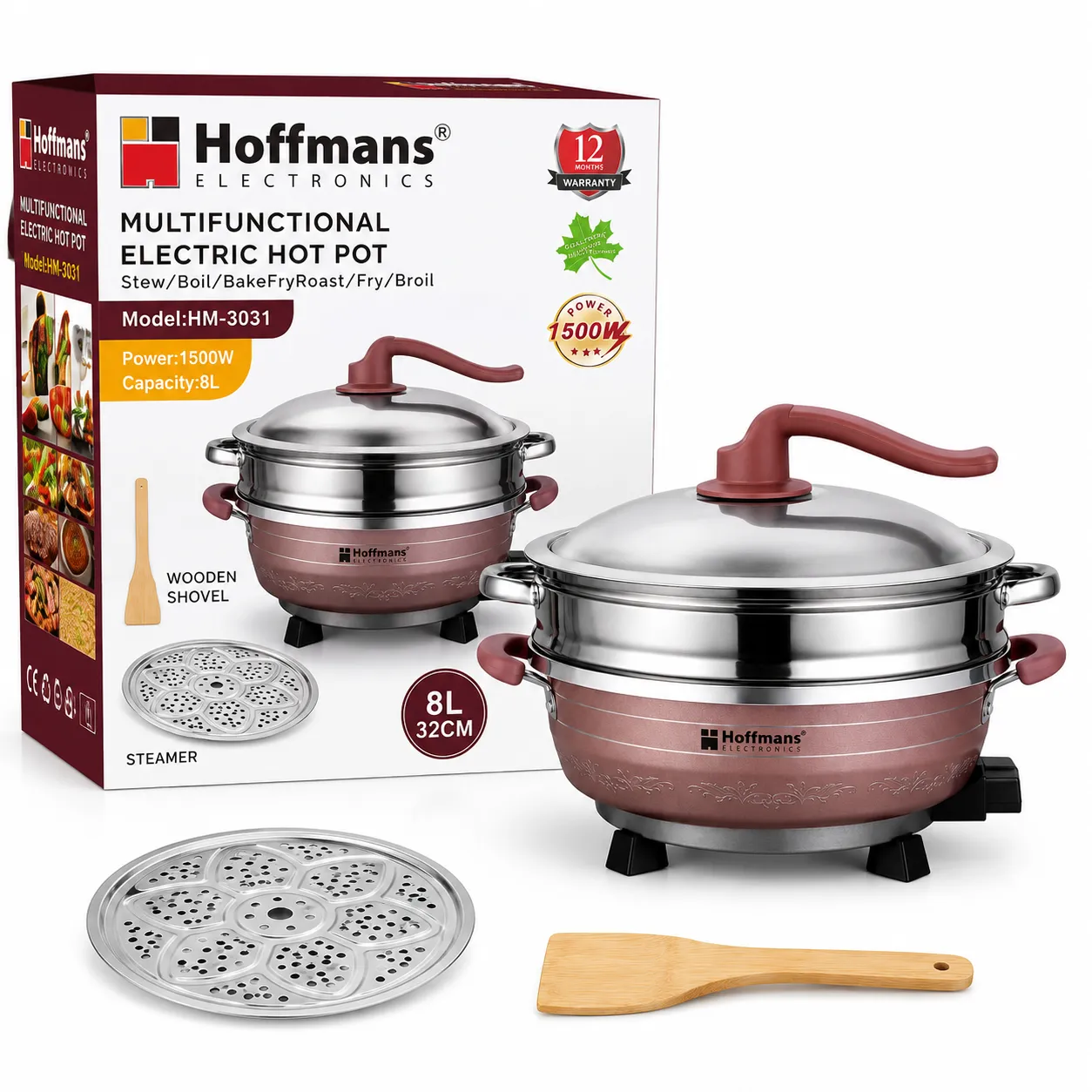 Multifunkcionalna Električna Šerpa Hoffmans HM-3031